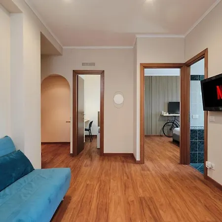 20 Min From The Center Modern With Wi-fi Netflix Lejlighed Rom